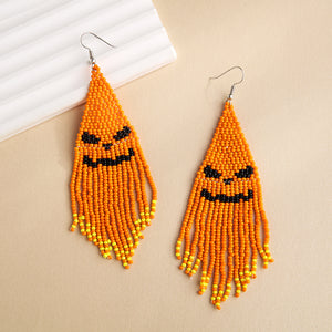 Halloween Handmade Beaded Earrings