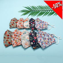 Load image into Gallery viewer, Color Floral Cotton Cover For Adults &amp; Kids - 5 Pcs Set
